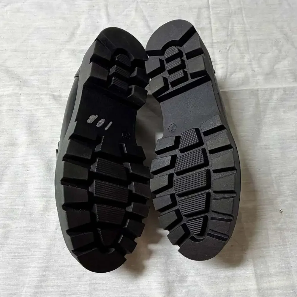Michael by Michael Shannon Quilted Chunky Platform Penny Loafers